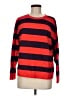 J.Crew 100% Cotton Stripes Red Pullover Sweater Size M - photo 1