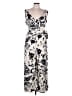 Entro Animal Print Ivory Jumpsuit Size L - photo 1