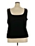 Alex Evenings Black Tank Top Size 3X - photo 2
