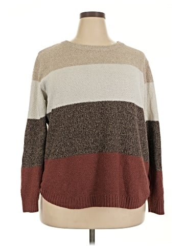 Pink Clover Pullover Sweater (view 1)