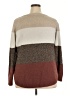 Pink Clover 100% Polyester Color Block Brown Pullover Sweater Size 3X - photo 2