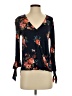 Beacon Black Long Sleeve Blouse Size S - photo 1