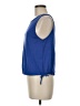 Green Envelope Blue Sleeveless Blouse Size M - photo 5