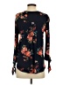 Beacon Black Long Sleeve Blouse Size S - photo 2