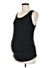 Time and Tru Black Tank Top Size Med Maternity - photo 1