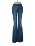 Koral Hearts Blue Jeans Size 28 waist - photo 1