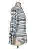 Vince Camuto 100% Rayon Stripes Gray Long Sleeve Button-Down Shirt Size S - photo 4