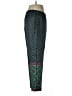 J.Crew Collection 100% Silk Print Green Silk Pants Size 8 - photo 4
