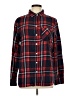Old Navy Plaid Red Long Sleeve Button-Down Shirt Size L - photo 1