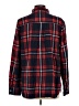 Old Navy Plaid Red Long Sleeve Button-Down Shirt Size L - photo 2