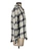 Rails 100% Rayon Plaid Gray Long Sleeve Blouse Size S - photo 4