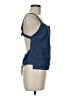 LNA 100% Cotton Blue Sleeveless Top Size M - photo 4