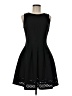 Ann Taylor Solid Black Cocktail Dress Size 6 - photo 1