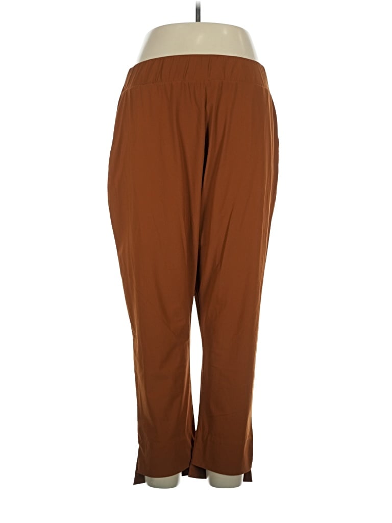Pre-owned Aday Casual Pants In Brown