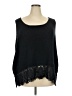 ASOS Curve Black Sweater Vest Size 24 - photo 1