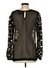 Piko Black Long Sleeve Blouse Size S - photo 2
