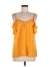 Express 100% Polyester Orange Yellow Sleeveless Blouse Size M - photo 1