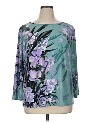 Bob Mackie 3/4 Sleeve Blouse (view 1)