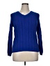Talbots Outlet 100% Cotton Blue Pullover Sweater Size XL - photo 1