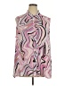 Bar III 100% Polyester Pink Sleeveless Blouse Size 3X - photo 1