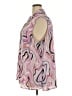 Bar III 100% Polyester Pink Sleeveless Blouse Size 3X - photo 5