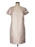 Jane Summers for Belk Metallic Silver Casual Dress Size 10 - photo 1