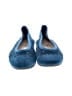 Assorted Brands 100% Leather Blue Flats Size EU 38 - photo 2