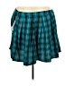 Hot Topic Plaid Teal Casual Skirt Size 5X (5) - photo 1