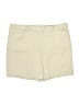 Talbots Solid Ivory Khaki Shorts Size 16 - photo 1