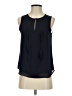 Ann Taylor 100% Polyester Blue Sleeveless Blouse Size XS - photo 1
