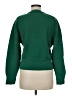 Massimo Dutti Solid Green Sweatshirt Size M - photo 2