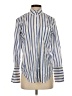 J.Crew Stripes Blue Long Sleeve Button-Down Shirt Size 0 - photo 1