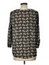 Pixley Black 3/4 Sleeve Blouse Size L - photo 2