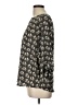 Pixley Black 3/4 Sleeve Blouse Size L - photo 5