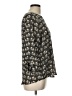 Pixley Black 3/4 Sleeve Blouse Size L - photo 4