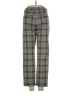 American Eagle Outfitters Plaid Gray Casual Pants Size 4 - photo 2