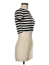Zara Ivory Short Sleeve Top Size M - photo 4