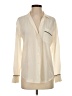 Equipment Ivory Long Sleeve Blouse Size XS - photo 1