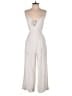 Lost + Wander 100% Rayon Hearts Ivory Jumpsuit Size S - photo 1