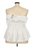 Torrid White Sleeveless Blouse Size 5X Plus (5) - photo 2