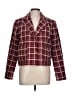 Tahari 100% Polyester Tweed Burgundy Blazer Size L - photo 1