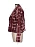 Tahari 100% Polyester Tweed Burgundy Blazer Size L - photo 5