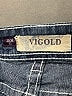 Vigold Hearts Blue Denim Shorts Size 13 - 14 - photo 3