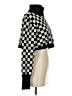 12th Tribe Checkered-gingham Black Turtleneck Sweater Size S - photo 4