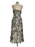 BSL Animal Print Ivory Cocktail Dress Size M - photo 2