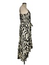 BSL Animal Print Ivory Cocktail Dress Size M - photo 4