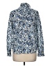 Talbots Paisley Blue Long Sleeve Blouse Size M - photo 2
