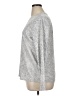Simply Vera Vera Wang Silver Long Sleeve Top Size XL - photo 5