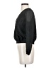 Madewell Black Shimmer Lyric Wrap Top Size XXS - photo 5