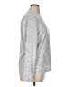Simply Vera Vera Wang Silver Long Sleeve Top Size XL - photo 4